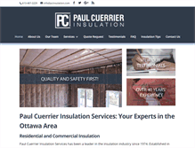 Tablet Screenshot of pcinsulation.com